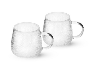 6597 FISSMAN Набор из 2-х кружек 300мл (жаропрочное стекло)