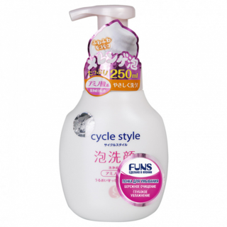 Пенка для умывания FUNS Cycle Style  увлажняющая с помпой, 250мл