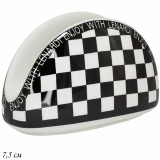 Салфетница Lenardi 12х7,5х6 см ENJOY в подарочной упаковке. Фарфор, арт. 205-427