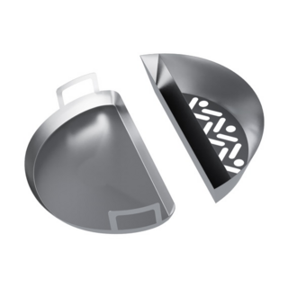 Скоро в продаже! Комплект Slow 'N Sear 2 в 1 для 57" 800 Degrees Slow 'N Sear 2 in 1 Kit for 57". Система Slow 'N Sear позволяет создать ярко выраженные зоны приготовления на прямом и непрямом жаре. Нержавеющая сталь.