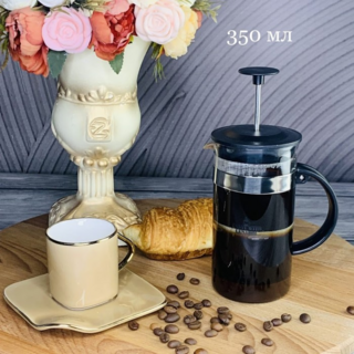 Френч-пресс Lenardi 350мл, стекло, в подарочной упаковке, арт. 139-010