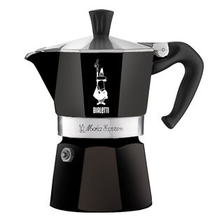 Гейзерная кофеварка Bialetti Moka Express чёрная, 3 порции