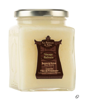 Твердое масло ореха Карите La Sultane De Saba  для тела Лотос/Франжипани 300 мл