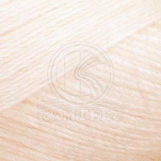 Пряжа Камтекс Ангара, тон 205, белый, 100 гр, 250 м