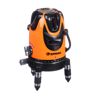 Уровень лазерный ЕРМАК 5 лучей, 15м, кейс