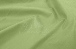 Простыня из однотонного сатина зеленая, размер 150x215
