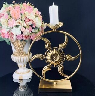 Подсвечник Lenardi Солнце 42 см, металл, арт. 299-188