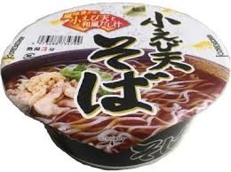 Лапша быстрого приготовления Sunaoshi Соба с маленькими креветками тэмпура