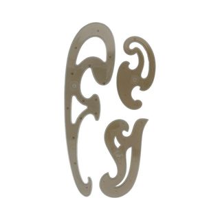 Набор лекал ''KOH-I-NOOR Hardtmuth'' №2, 3 шт.