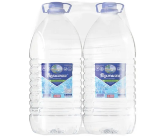Вода питьевая "Волжанка" 5л. артезианская, негазированная (2шт),