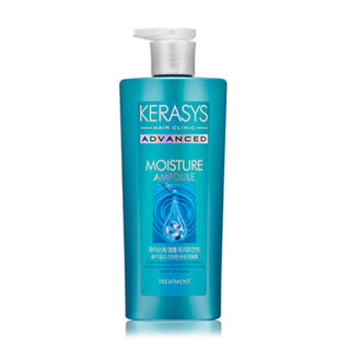 316696 "Kerasys" Advanced Ampoule Shampoo Moisture Увлажняющий ампульный бальзам с керамидами  600мл 1/8