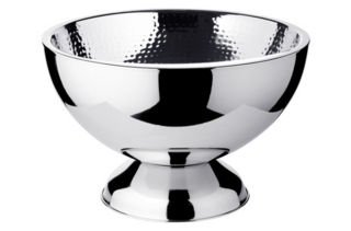 Ведро для шампанского двухстенное Edzard Кадиc Д32хН21 см, до 5 бутылок, сталь нержавеющая