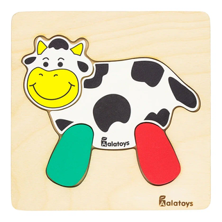 Пазл Коровка, развивающая игрушка для детей, арт. ПЗЛ2001