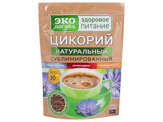 Цикорий Экологика, мягкая упаковка, 75 гр