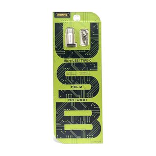 USB переходник REMAX RA-USB1 Micro USB на USB Type-C (золотой)