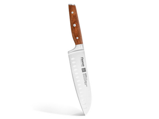 2722 FISSMAN Нож Сантоку 18см BREMEN (X50CrMoV15 сталь)