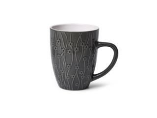 6324 FISSMAN Кружка 370мл, цвет Серый (керамика)