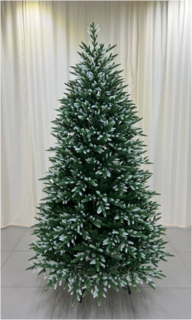 Ель искусственная литая Меланж 1,8 м