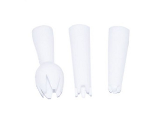 7973 FISSMAN ЗАПЧАСТЬ: набор из 3 насадок для декорирования для сифона (пластик)