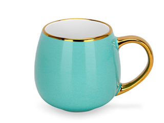 19216 FISSMAN Кружка 400мл (фарфор)