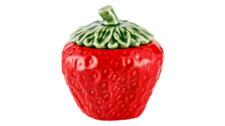 Емкость с крышкой Bordallo Pinheiro Земляника 450 мл, керамика