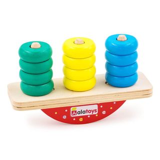 Балансир Пирамидка, развивающая игрушка для детей, арт. БЛ04