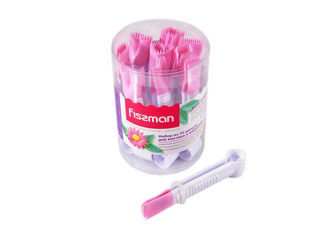 8468 FISSMAN Набор щипцов 10шт для мастики и марципана 10x1,2см (пластик)