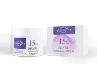 655438 "Grace Day" Pearl 15% Cream Выравнивающий тон кожи крем для лица с жемчужным порошком 50мл 1/120