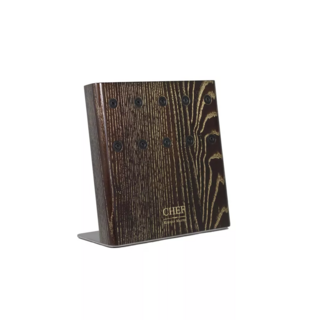 CH-003/GL Подставка с магнитными держателями для 5-ти ножей (золотая)