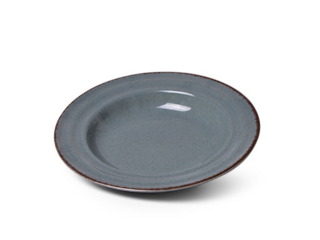 3982 FISSMAN Тарелка глубокая FERRARA 22см / 310мл, цвет синий (фарфор)