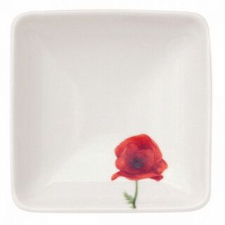VENT DE COQUELICOT - Блюдце квадратное 8 см фарфор (dish)