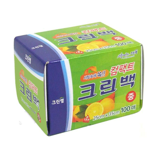 Пакеты фасовочные Clean Wrap в коробке «с клапаном для отрывания» 30х45см, 100 шт