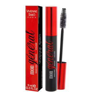 Vivienne Sabo Mon General Тушь для ресниц с эффектом большого объема, тон 01, черная