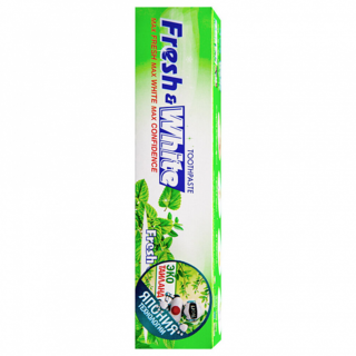 Паста зубная Lion Thailand Fresh & White для защиты от кариеса прохладная мята
