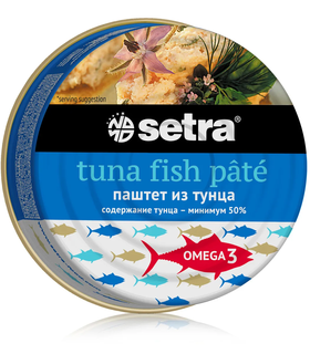 Паштет Setra тунец, 80г