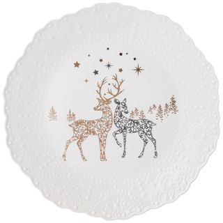 Тарелка закусочная Lefard АЖУР ОЛЕНИ, 21 см, арт. 189-336