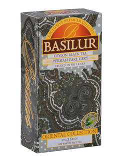Чай черный Basilur Восточная коллекция "Эрл Грей по-персидски", 25 пак