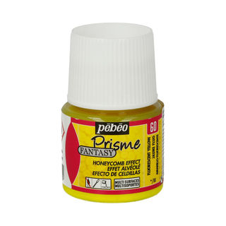 Краска "PEBEO" Fantasy Prisme с фактурным эффектом, флуоресцентный жёлтый, 45 мл