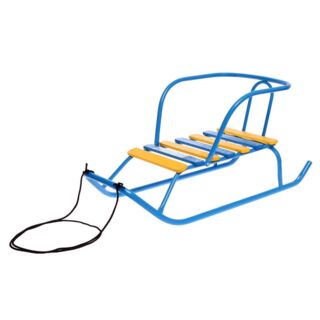 Санки Ветерок 1 голубой 1/2 (без ручек) В1/Г2 голубой