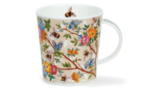 Кружка Dunoon Пчелы Ломонд 320 мл, фарфор костяной