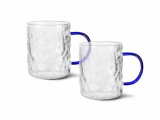 19004 FISSMAN Набор из 2-х кружек 270мл (жаропрочное стекло)