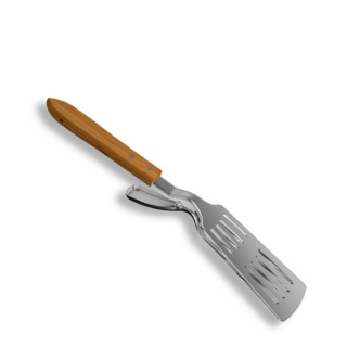 Щипцы-лопатка для барбекю 800 Degrees Food Tongs & Turner. Материал нержавеющая сталь, бамбук.