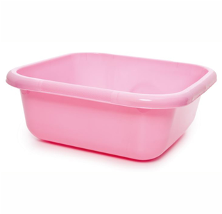 Таз пластмассовый  9,0л пищевой квадратный "Полимербыт" С200