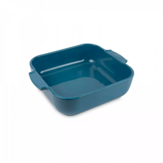 Квадратная форма для запекания Peugeot  LIGHT BLUE,28см h=6,5см V=2,7л (внутр. размер 22,5см)