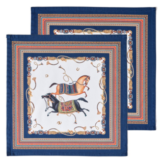 НАБОР САЛФЕТОК  2 ШТ "PASSAGE",40Х40СМ, 100% ХЛОПОК,БЕЛЫЙ,ТВИЛ