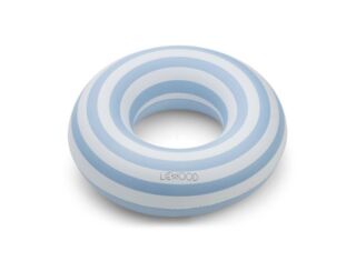 Детский надувной круг Liewood, голубой в полоску, маленький