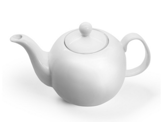 6378 FISSMAN Заварочный чайник ORFEI 1200мл (фарфор)