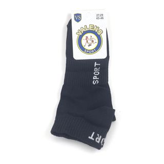 Мужские носки «VALENS»размер 43-46, короткие, черные