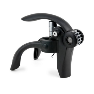 Peugeot BALTAZ Dark Штопор для вина, механический пластиковый, в подарочной упаковке, черный