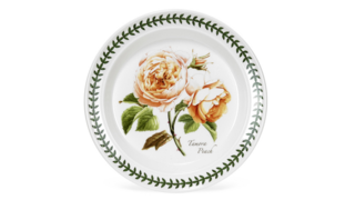 Тарелка пирожковая Portmeirion Ботанический сад Розы Тамора персиковая роза 18 см